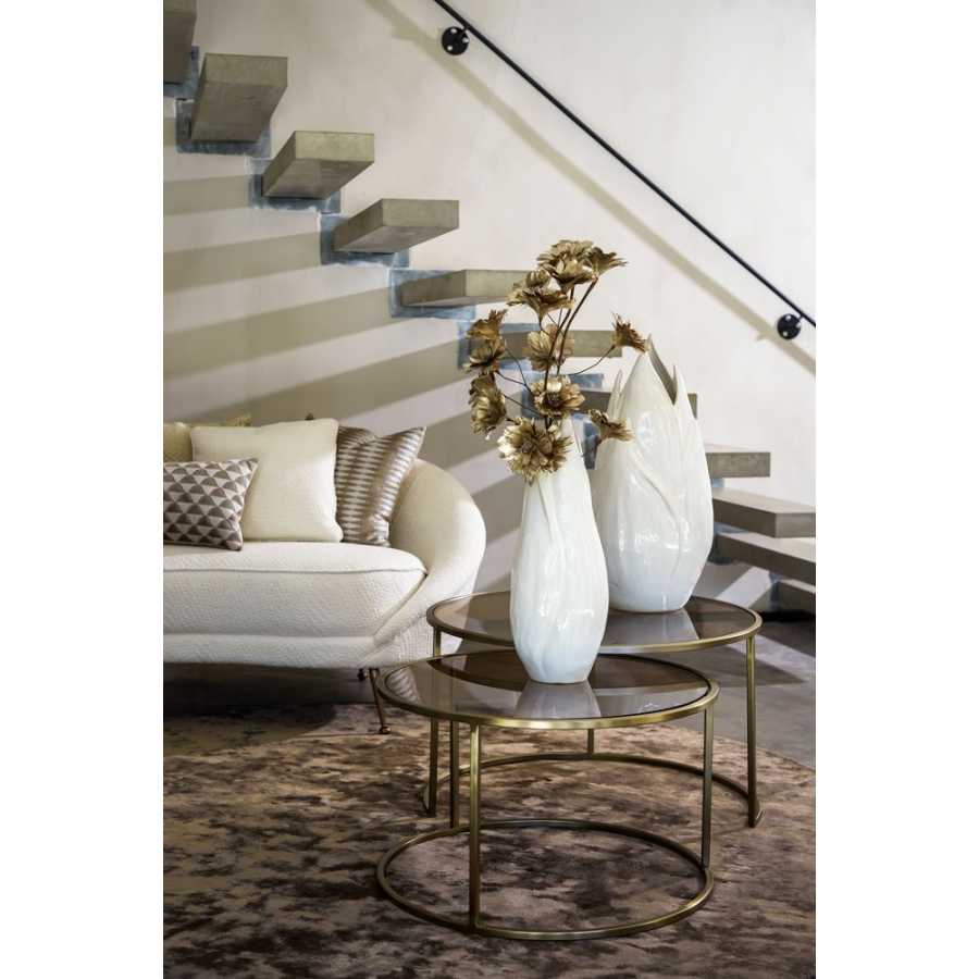Light and Living Duarte Coffee Tables - Set of 2 - Gold