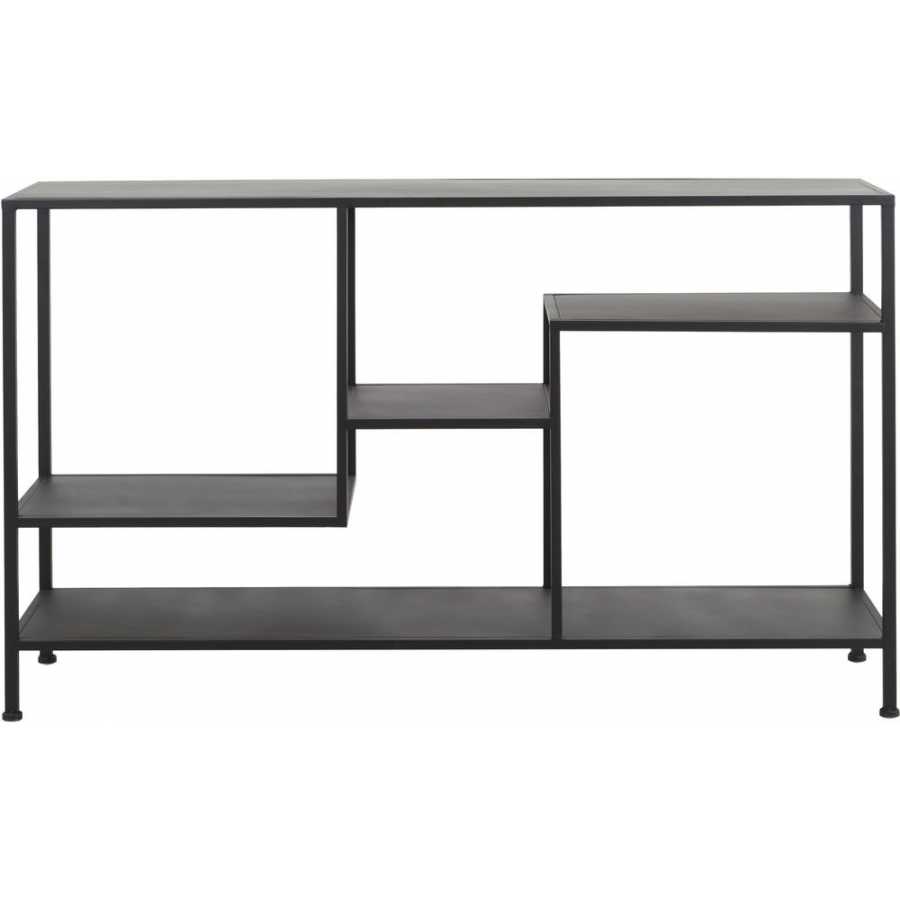 Light and Living Yvana Console Table - Black