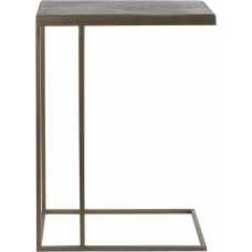 Light and Living Chisa Sofa Side Table - Bronze