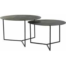 Light and Living Socos Coffee Tables - Set of 2 - Lead