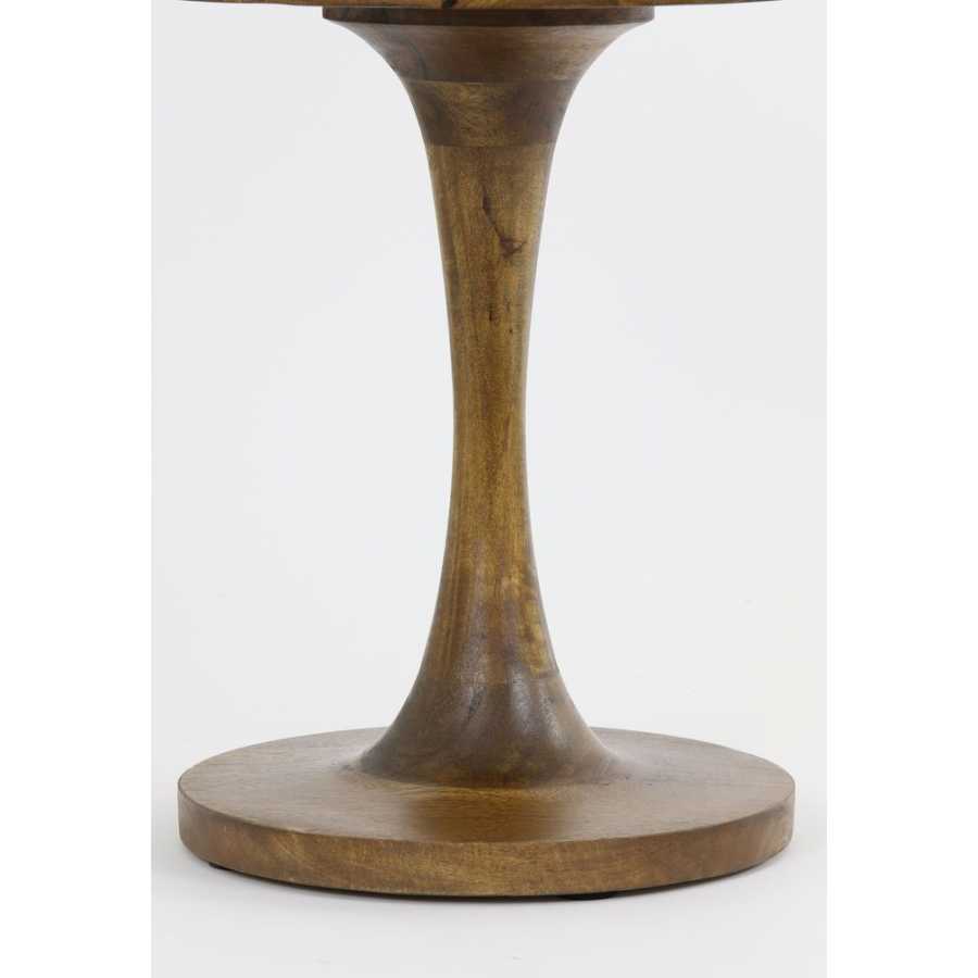 Light and Living Joekon Side Table - Brown - Small