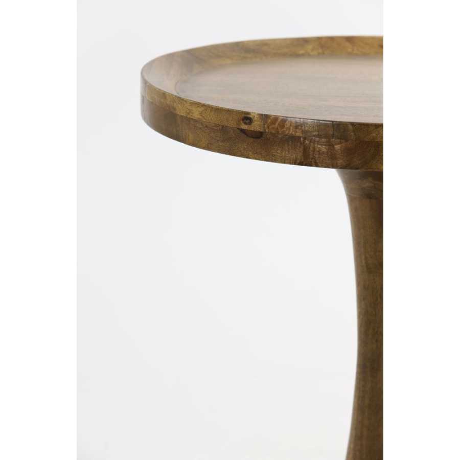 Light and Living Joekon Side Table - Brown - Small