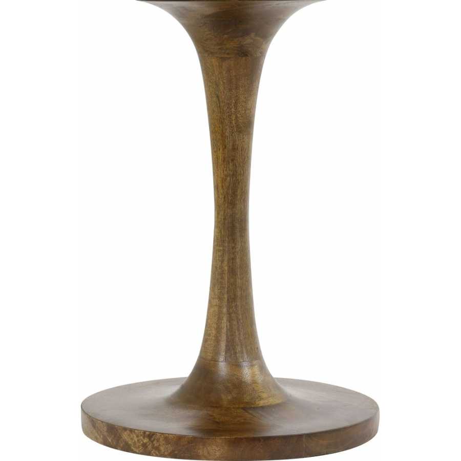 Light and Living Joekon Side Table - Brown - Large