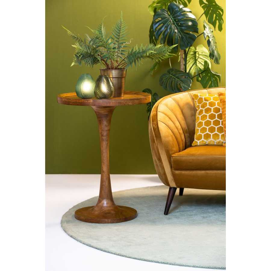 Light and Living Joekon High Side Table - Brown