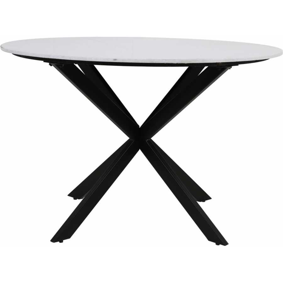 Light and Living Tomochi Dining Table - White