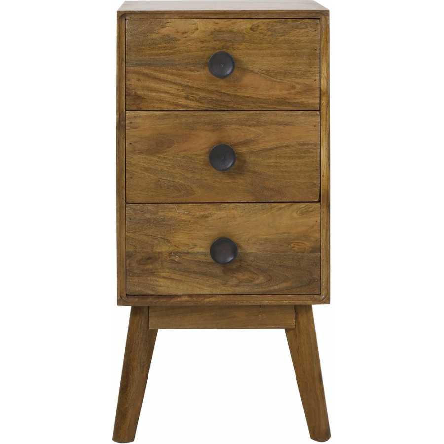 Light and Living Espita 3 Chest of Drawers - Brown