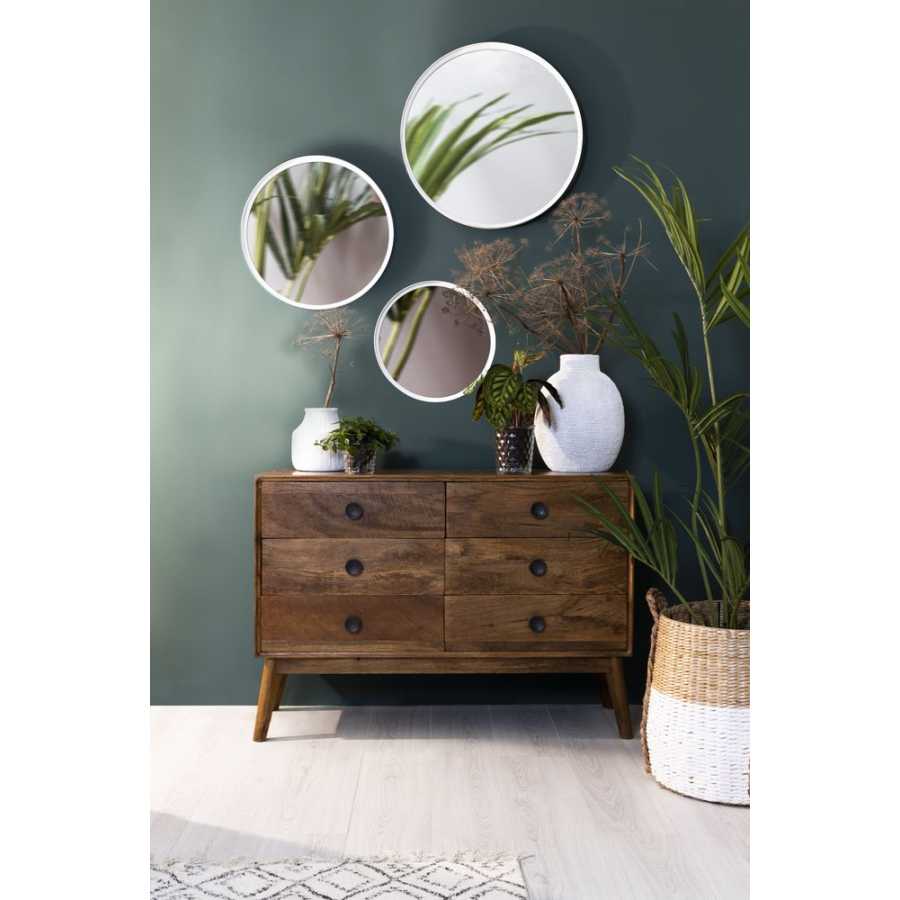 Light and Living Espita 6 Chest of Drawers - Brown