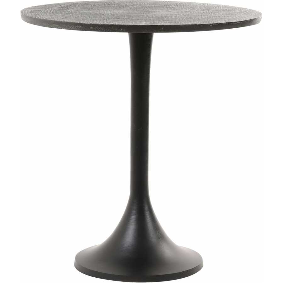 Light and Living Rickerd Side Table - Black - Small