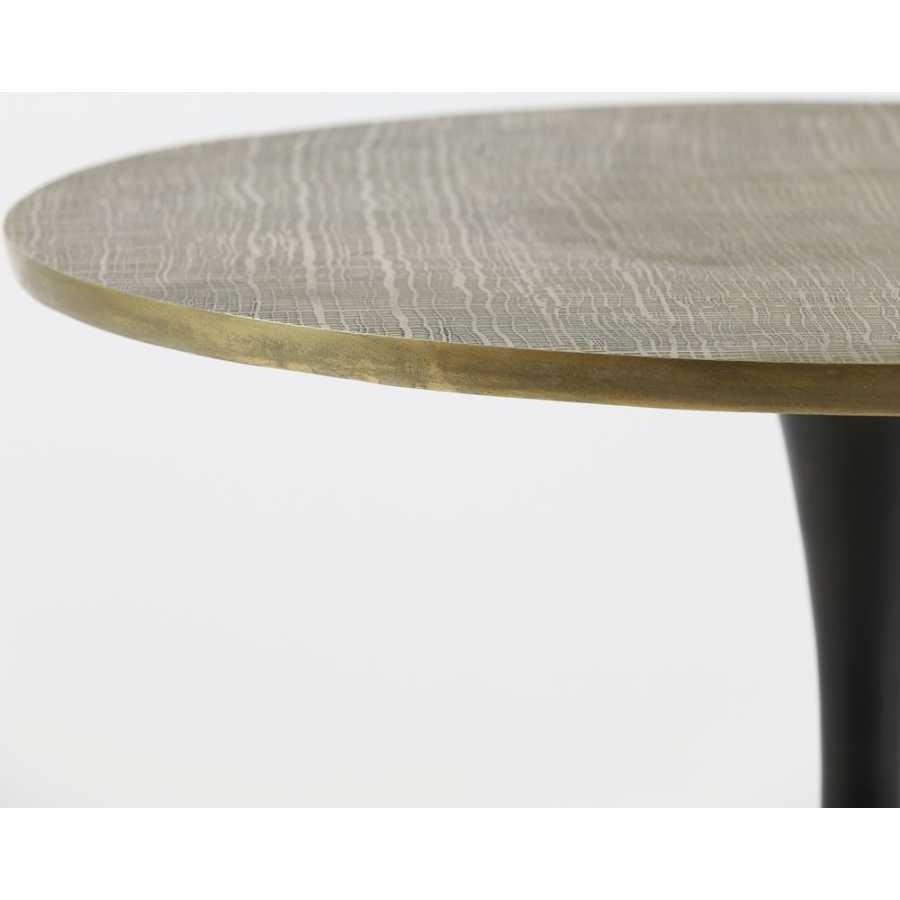 Light and Living Rickerd Side Table - Bronze - Large