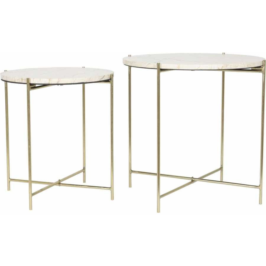Light and Living Besot Side Tables - Set of 2