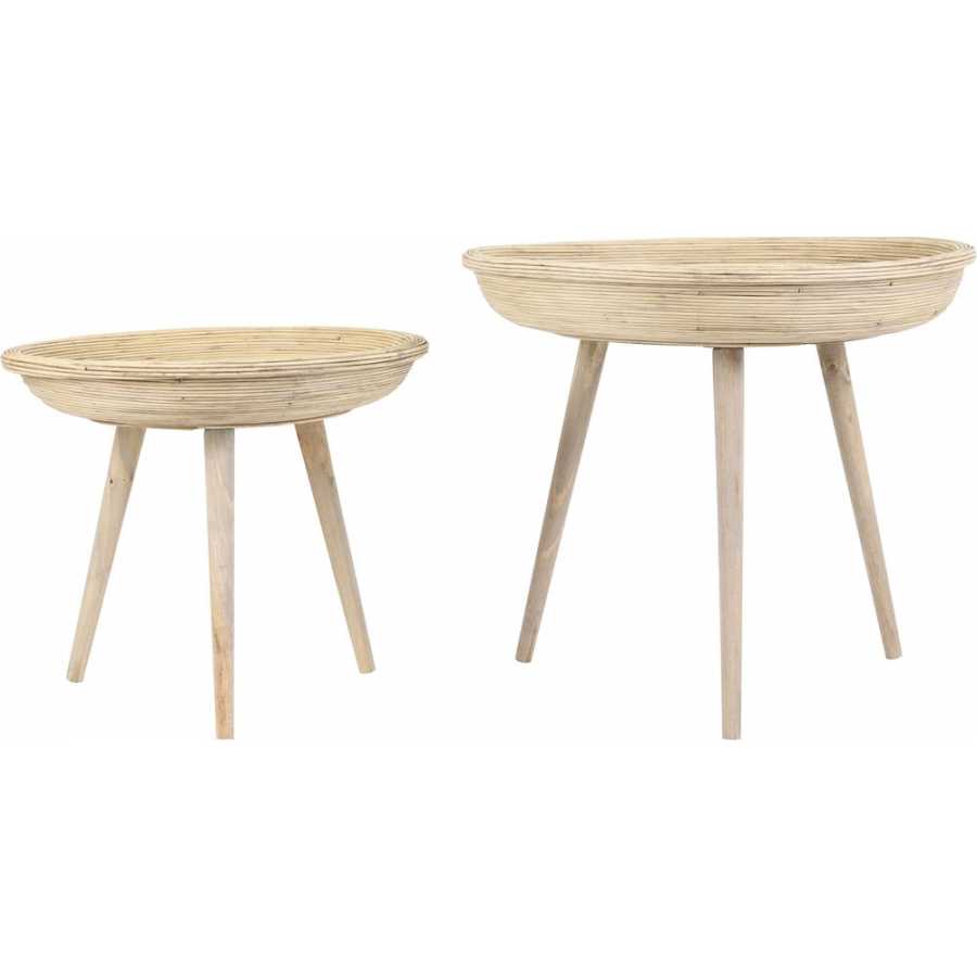 Light and Living Colon Side Tables - Set of 2