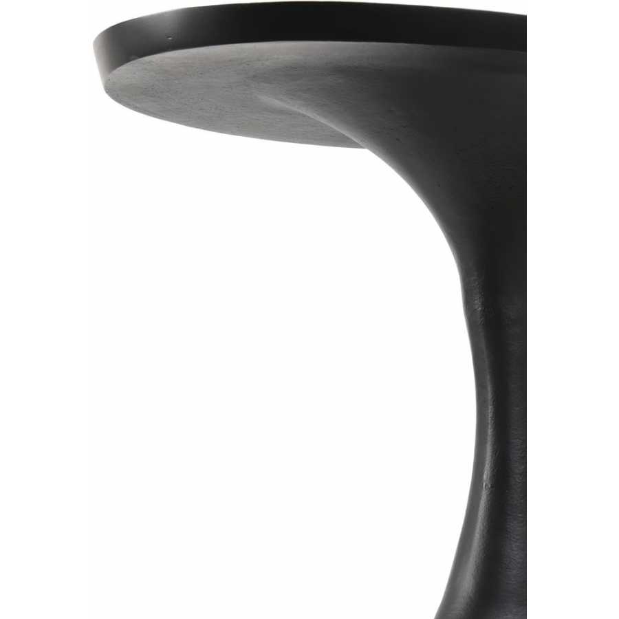 Light and Living Macau Side Table - Black - Small