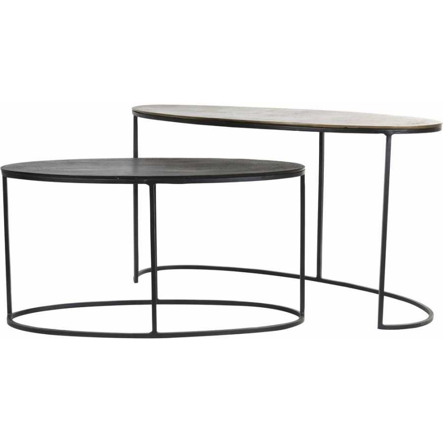 Light and Living Paxson Side Tables - Set of 2
