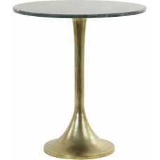 Light and Living Rickerd Side Table - Green