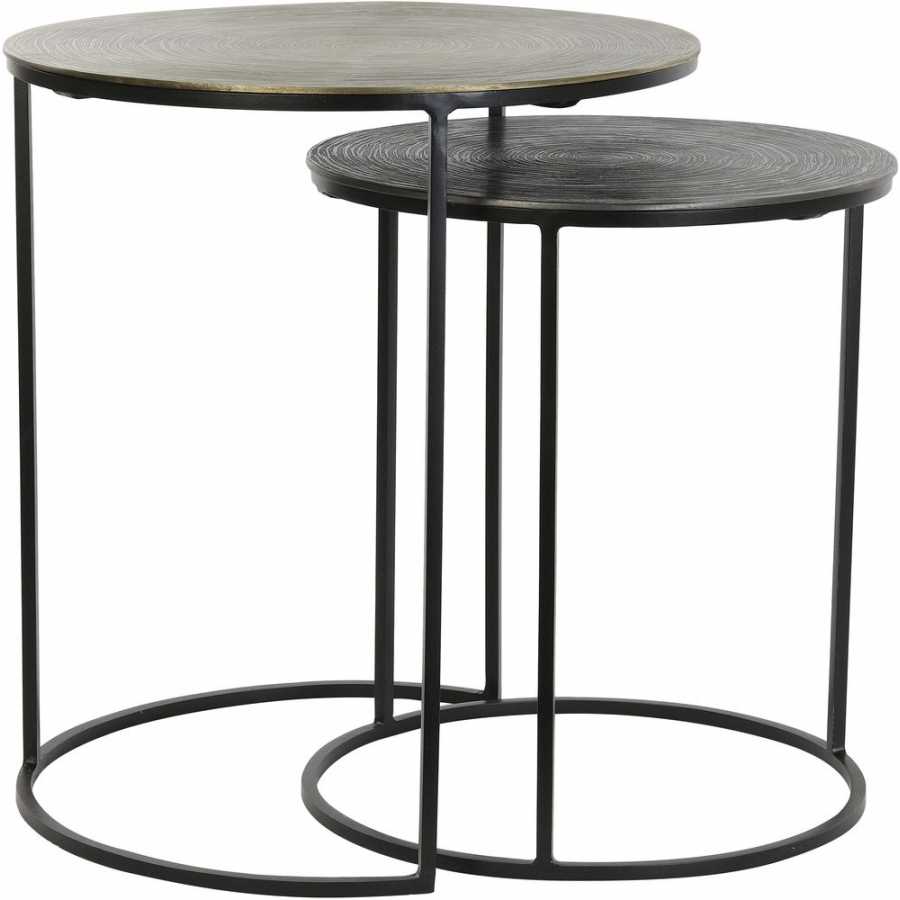 Light and Living Primo Side Tables - Set of 2