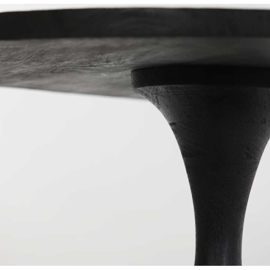 Light and Living Bicaba Side Table - Black