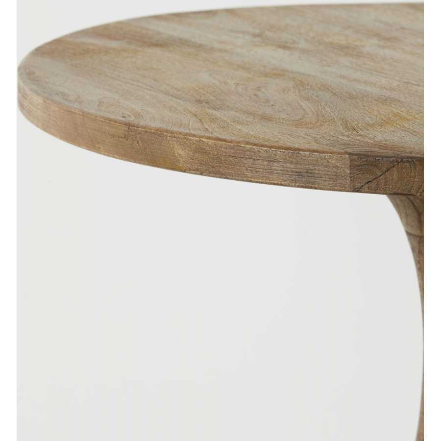 Light and Living Bicaba Side Table - Brown