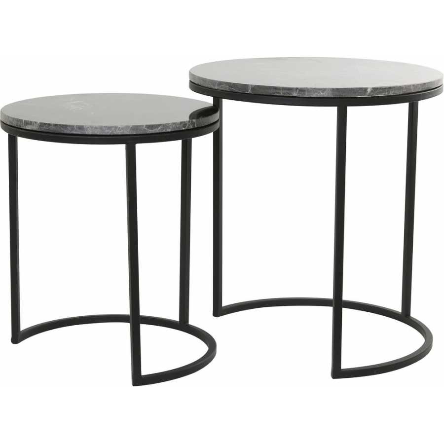 Light and Living Alfio Side Tables - Set of 2