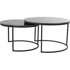 Light and Living Alfio Nest of Coffee Tables - Set of 2