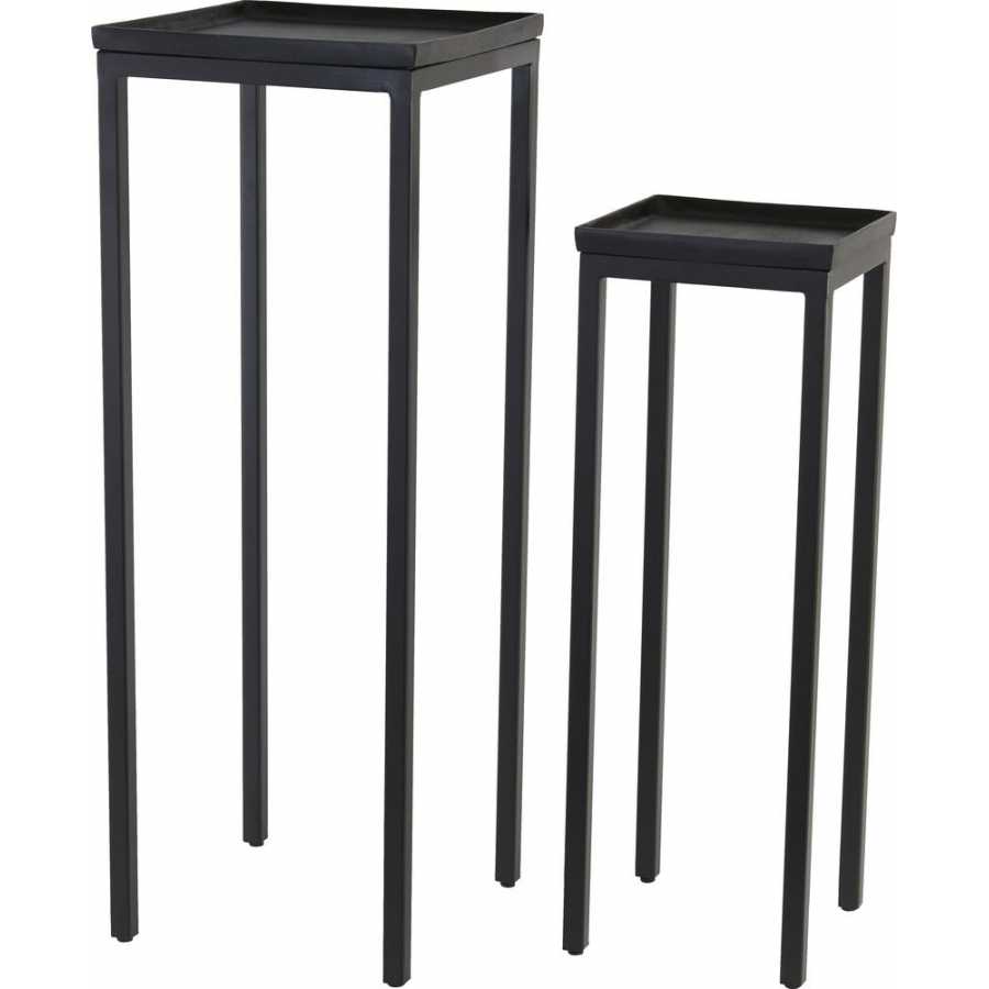 Light and Living Kendra High Side Tables - Set of 2