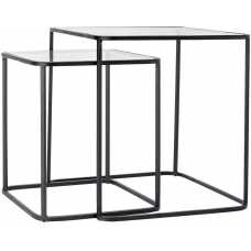 Light and Living Lofti Nest of Side Tables - Set of 2