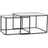 Light and Living Lofti Nest of Coffee Tables - Set of 2