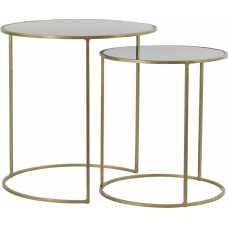 Light and Living Evato Nest of Side Tables - Set of 2