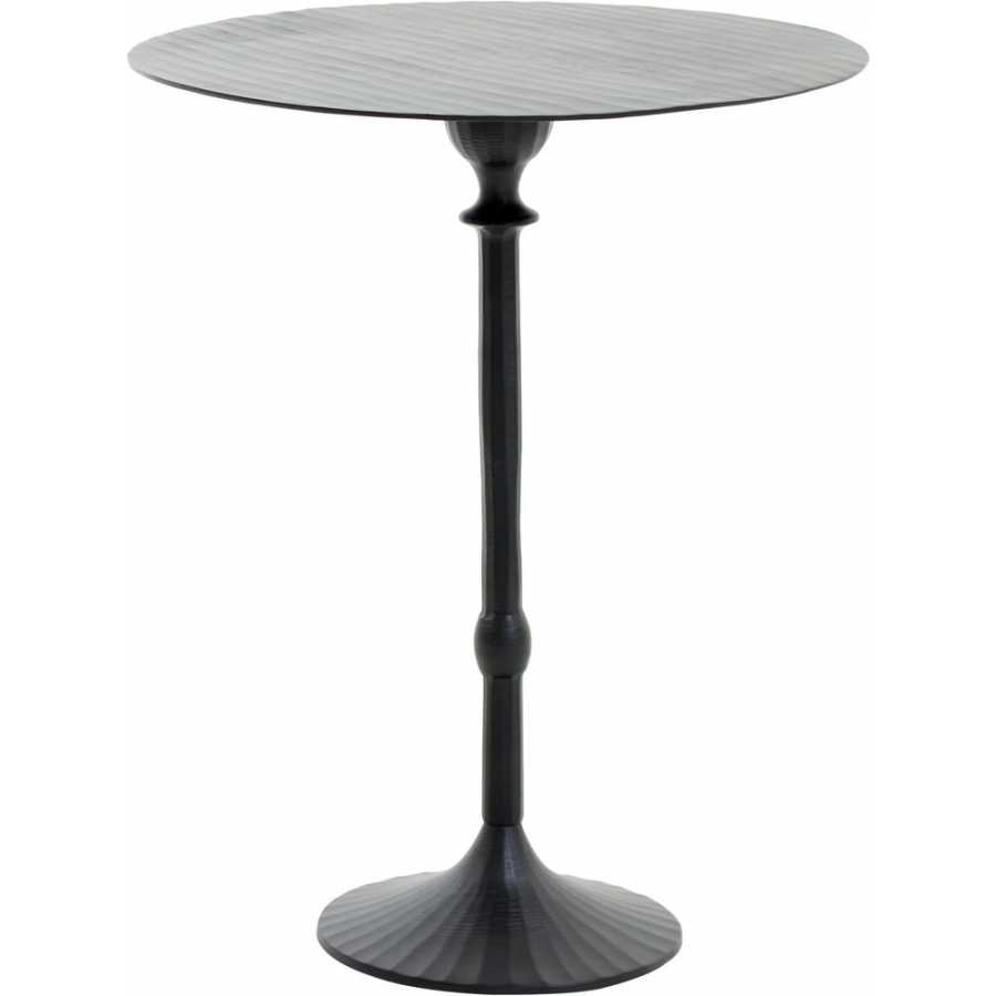 Light and Living Janna Side Table - Black - Large