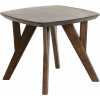 Light and Living Quenza Side Table - Brown