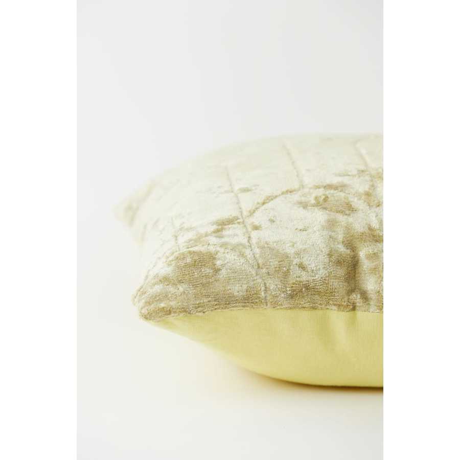 Light and Living Mikela Square Cushion - Brown