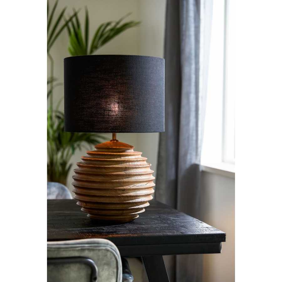Light and Living Renzo Table Lamp Base - Brown - Large