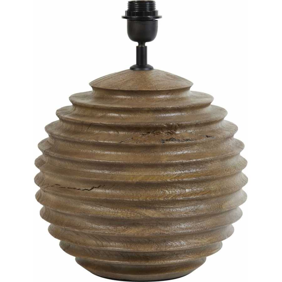 Light and Living Renzo Table Lamp Base - Brown - Large