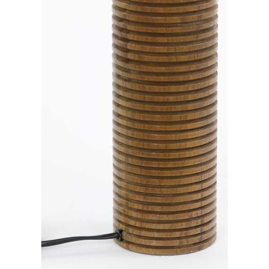 Light and Living Paolo Table Lamp Base - Brown - Large