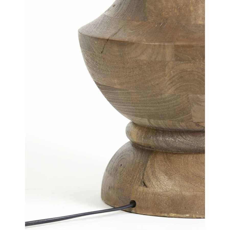 Light and Living Nicolo Floor Lamp - Brown