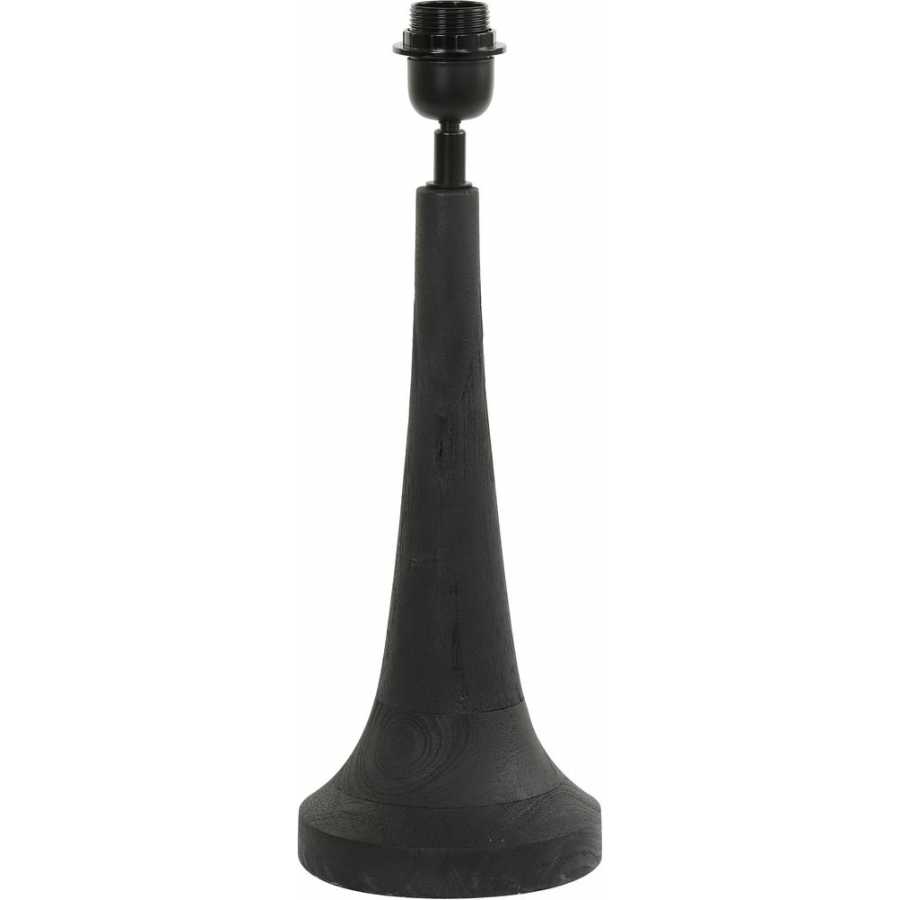 Light and Living Jovany Table Lamp Base - Black & Black - Small