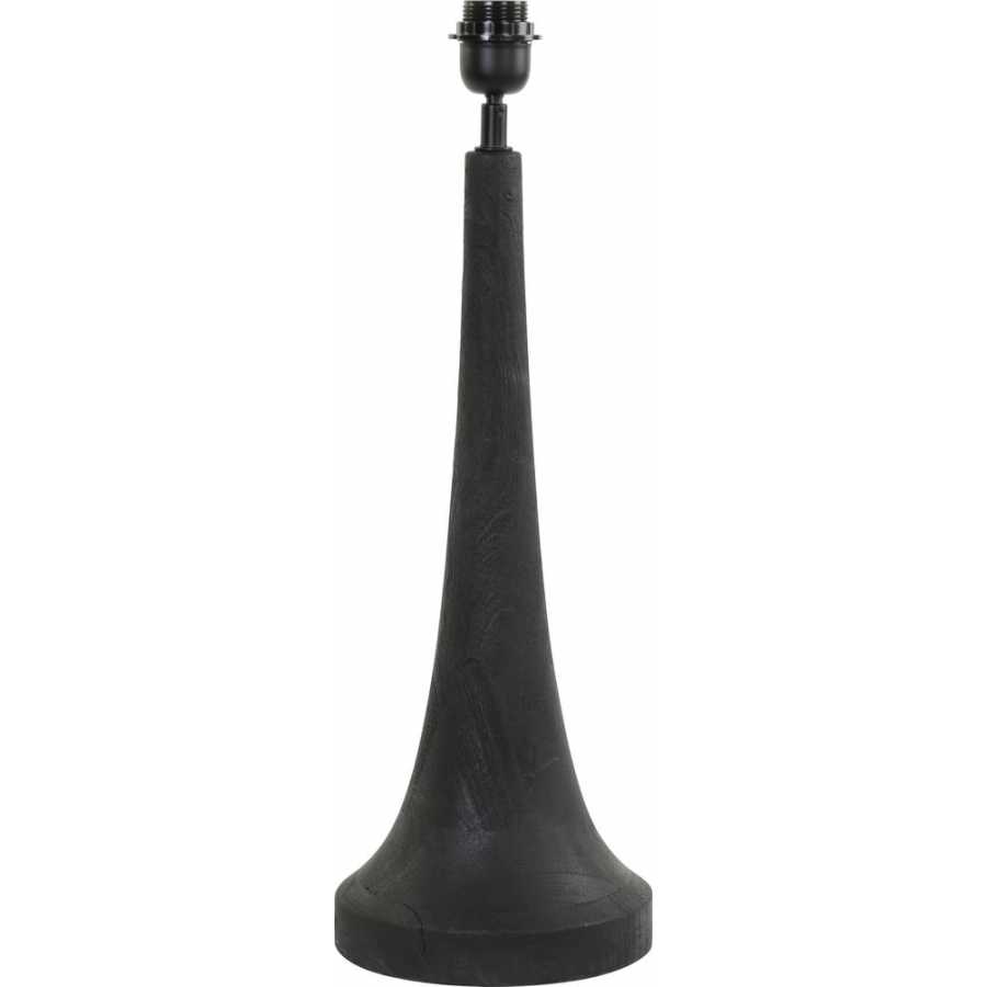 Light and Living Jovany Table Lamp Base - Black & Black - Large