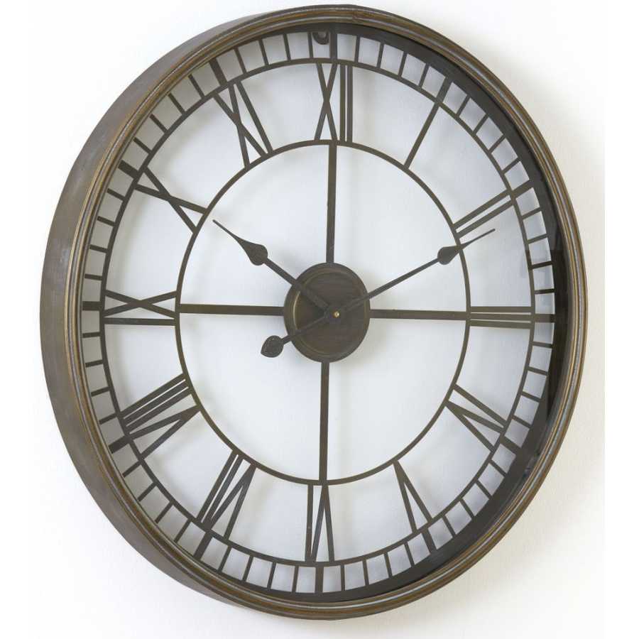 Light and Living Lewes Wall Clock