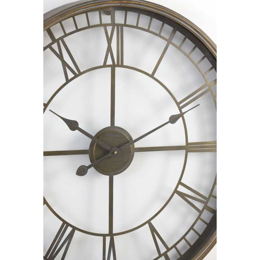 Light and Living Lewes Wall Clock