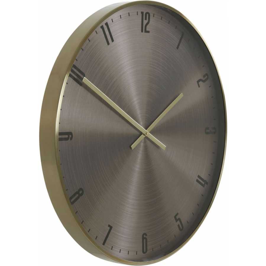 Light and Living Ipera XL Wall Clock - Bronze