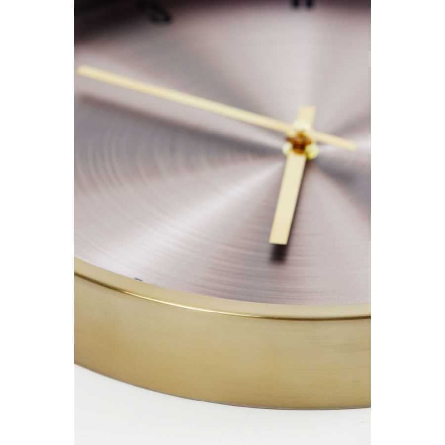 Light and Living Ipera Wall Clock - Bronze - Medium