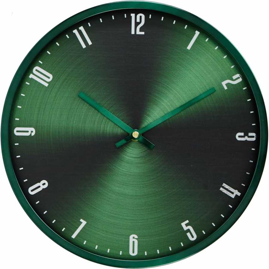 Light and Living Ipera Wall Clock - Green - Large