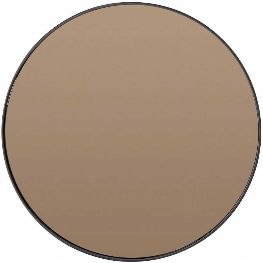 Light and Living Espejo Wall Mirror - Brown - Small