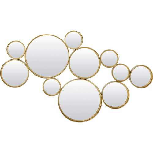 Light and Living Cielo Wall Mirror - Gold
