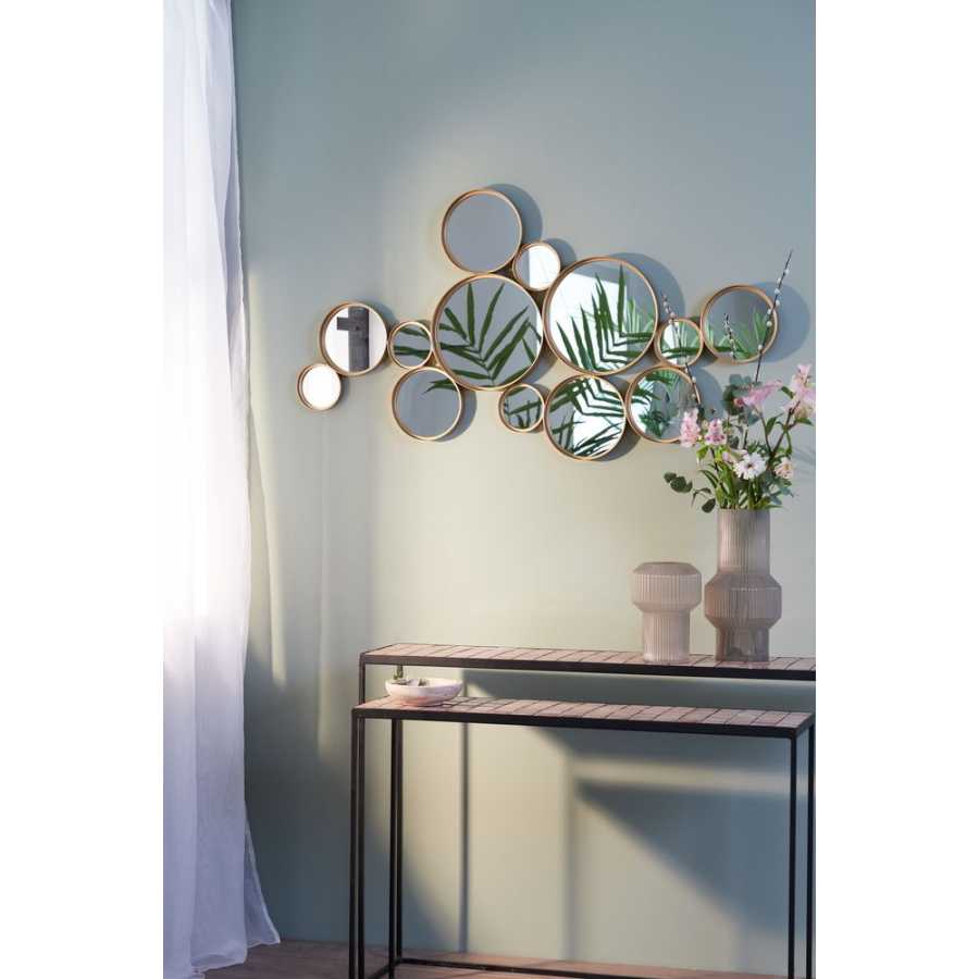 Light and Living Cielo Wall Mirror - Gold - Large