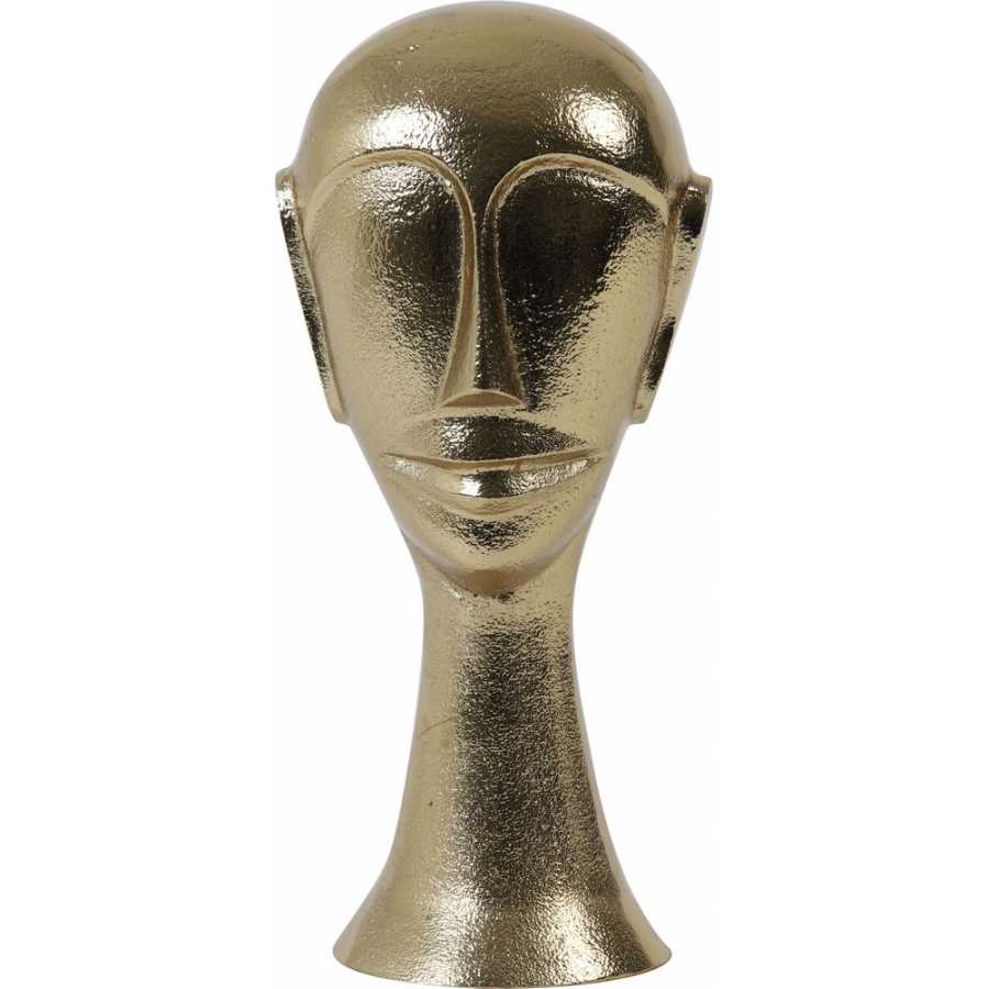 Light and Living Head Ornament - Gold