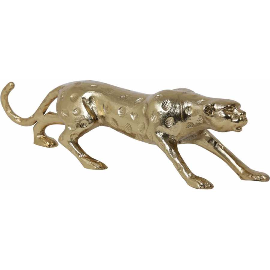 Light and Living Panther Ornament - Gold