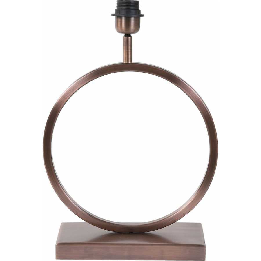 Light and Living Liva Table Lamp Base - Copper - Small