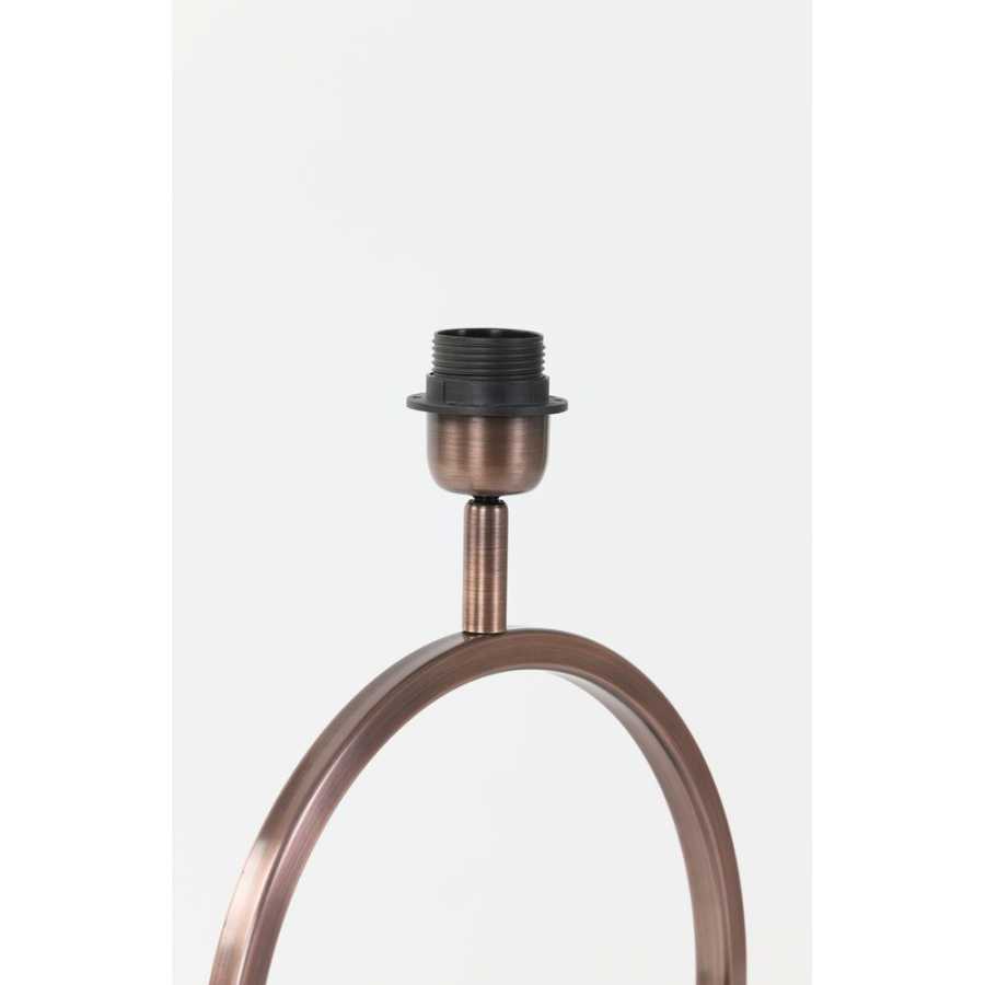 Light and Living Liva Table Lamp Base - Copper - Small