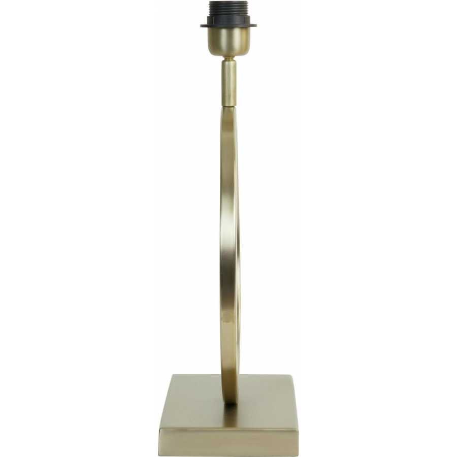 Light and Living Liva Table Lamp Base - Gold - Small