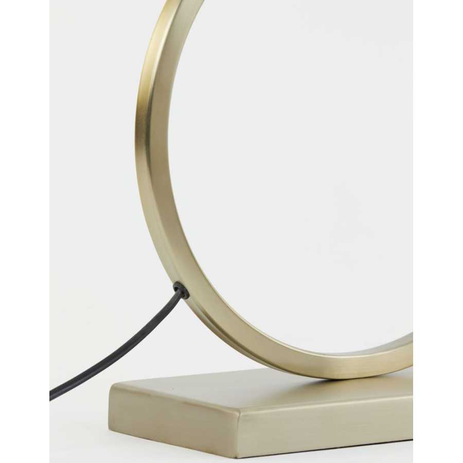 Light and Living Liva Table Lamp Base - Gold - Small
